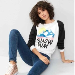 Wildfox Snow Bum Sweatshirt